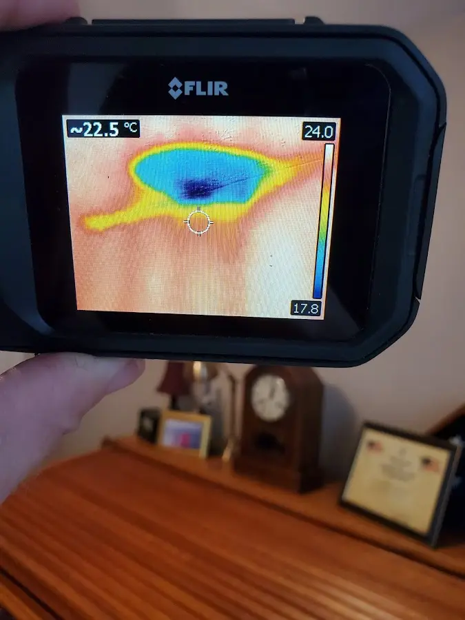 Thermal imaging inspection for water damage in Peculiar