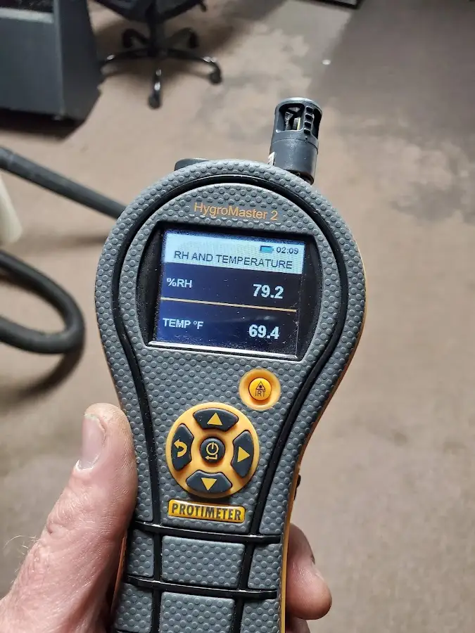 Moisture meter humidity assessment for Mold Remediation & Removal in Peculiar